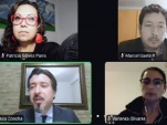 La charla con los periodistas 