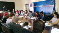 La Defensora en el lanzamiento de la Subsecretaria de Derechos Humanos