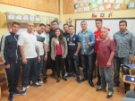 Internos realizan taller literario con apoyo de la profesional Florencia Cariola