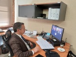 Veinticinco minutos dur&oacute; la entrevista realizada por el conductor Rodrigo Oliver.