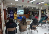Cerca de 30 apoderados de colegio Dar&iacute;o Salas de Chill&aacute;n Viejo participaron de charla de responsabilidad penal adolescente