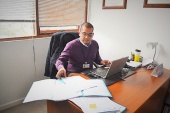 El defensor p&uacute;blico Marco C&aacute;ceres present&oacute; el recurso ante la Corte Suprema