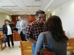 &Aacute;ngel Zambrana, transportista detenido por hoja de coca junto a In&eacute;s Flores luego de la sentencia absolutoria presentada en Arica. 