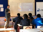 La actividad se realiz&oacute; en uno de los principales establecimientos educacionales de la ciudad.