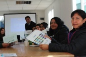 Los docentes conocieron el proyecto y sus casos de todo Chile