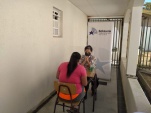 Mujeres internas en el CPF de Talca entregaron autorizaciones notariales a sus familiares.