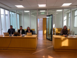 Equipo de la Defensor&iacute;a de Tarapac&aacute; junto al Ministerio p&uacute;blico en el primer juicio oral en Alto Hospicio.