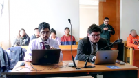 Defensor expuso videos ante el tribunal y tambi&eacute;n en la Corte