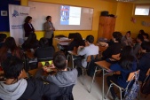 Estudiantes de 2&deg; Medio participaron de la charla sobre Ley 20.084