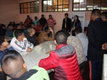 Un equipo multidisciplinario de la Unidad de Estudios dialog&oacute; con condenados que permanecen en la c&aacute;rcel de Lebu.