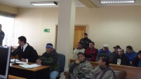En Tribunal de Curacaut&iacute;n el Defensor Penal Licitado Jos&eacute; Luis Correa y el Werk&eacute;n Alberto Curamil Millana 
