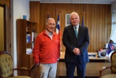 Pablo Galilea, Gobernador Provincial de Coyhaique y Jorge Moraga Torres, Defensor Regional de Ays&eacute;n.