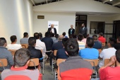 El Defensor Regional del Maule, Jos&eacute; Luis Craig, presidio el di&aacute;logo participativo realizado en la c&aacute;rcel de Parral.
