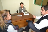 El Defensor Regional y Jefa de Estudios dialogan con la &uacute;nica adolescente interna en el CIP-CRC