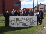 Funcionarios de la Defensor&iacute;a integraron la comitiva de servicios p&uacute;blicos del sector justicia que viaj&oacute; a Puerto Williams. 