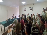 Carabineros de la 36&deg; Comisar&iacute;a de La Florida, asistieron a breve charlas de los defensores penales p&uacute;blicos