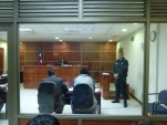El defensor Claudio Herrera tom&oacute; la audiencia en el Juzgado de Garant&iacute;&shy;a de Castro. 