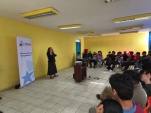 La defensora juvenil, explic&oacute; los principales hechos que llevan a los adolescentes a ser imputados e imputadas.