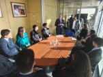Los futuros abogados y abogadas dijeron estar felices de iniciar su pr&aacute;ctica profesional en la Defensor&iacute;a