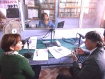 El defensor Ra&uacute;l Gil en la entrevista de Radio Andina.