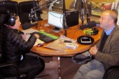 Fernando Acu&ntilde;a en el programa La Ma&ntilde;ana, de Radio Santa Mar&iacute;a