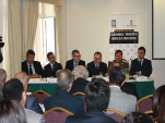 El Defensor Regional de Atacama, Ra&uacute;l Palma Olivares expone en seminario organizado por el Poder Judicial.