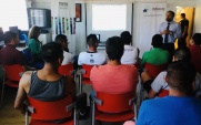 El defensor, Angel Guerrero presenta el "Proyecto Inocentes" a 13 imputados internos en el CCP de Copiap&oacute;.