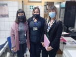 Gracias a la gesti&oacute;n de la defensora Karen Godoy, la doctora Paula L&oacute;pez pudos aisisitir a 15 pacientes de alta vulnerabilidad