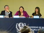 La defensora Mar&iacute;a Celeste Jimenez expuso en seminario en Valpara&iacute;so