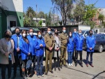 El equipo de defensores y defensoras, visit&oacute; los principales centros lugres de detenci&oacute;n dispuestos por la Prefectura Sur de Carabineros