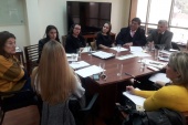 La CISC, integrda por la abogada de Estudios Claudia Vergara, se reui&oacute; por primera vez con la directora del SENAME Susana Tonda.