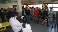 Al  finalizar el di&aacute;logo se apuntaron datos y requerimientos de los internos interesados en gestiones penitenciarias.