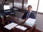 El defensor penal p&uacute;blico Nelson Saavedra.-
