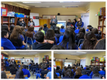 Los alumnos se mostraron interesados y participativos en la charla dictada por la Defensor&iacute;a junto a la Universidad Aut&oacute;noma.