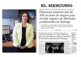 El Mercurio dio amplia cobertura a Cuenta P&uacute;blica de Defensora Regional Daniela B&aacute;ez destacando los amparos presentados por libertades condicionales