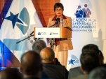 En su exposici&oacute;n, la Defensora Nacional explic&oacute; los principales objetivos de la academia institucional.