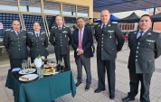 El Defensor Regional de Antofagasta particip&oacute; junto a los jefes de unidades de la regi&oacute;n en el aniversario de Genchi