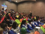 Participaron alrededor de doscientos estudiantes de La Uni&oacute;n, R&iacute;o Bueno, Lago Ranco, Frutrono, Paillaco y San Pablo.