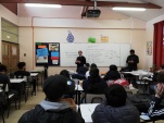 El defensor Juvenil respondi&oacute; a cada una de las consultas formuladas por los estudiantes. 