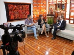 Defensor Regional, Claudio G&aacute;lvez Giordano en el matinal de Puerta Norte HD en el canal 43, Televisi&oacute;n Digital.  