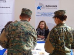 tmnato funcionarios uniformados como civiles recibieorn informacai&oacute;n sobre la Defensor&iacute;a Penal P&uacute;blica
