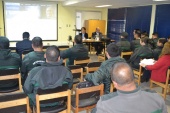 Personal de Gendarmer&iacute;a valor&oacute; la charla recibida por profesionales de la Defensor&iacute;a Regional de Coquimbo 
