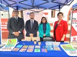 El equipo de defensa p&uacute;blica de San Antonio, junto a la seremi de Justicia y Derechos Humanos.