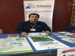 Marcelo Valencia atendi&oacute; las consultas de los asistentes