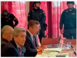 La audiencia de formalizaci&oacute;n dur&oacute; m&aacute;s de siete horas. Al centro en la imagen, el Defensor Regional de Valpara&iacute;so, Claudio P&eacute;rez Garc&iacute;a.