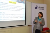 In&eacute;s Rojas expuso el proyecto Inocentes a estudiantes de 5&deg; a&ntilde;o 