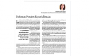 La columna de la psic&oacute;loga juvenil sobre las defensas penales especializadas en la pandemia