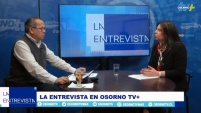 La entrevista se realiz&oacute; en los estudios del canal osornino