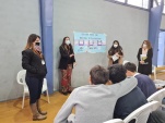 Mucha atenci&oacute;n y participaci&oacute;n concit&oacute; por parte de los adolescentes la charla sobre derechos de la DRMS