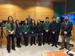 Muy satisfechos se mostraron todos los intervinientes de este "Tribunal de J&oacute;venes"